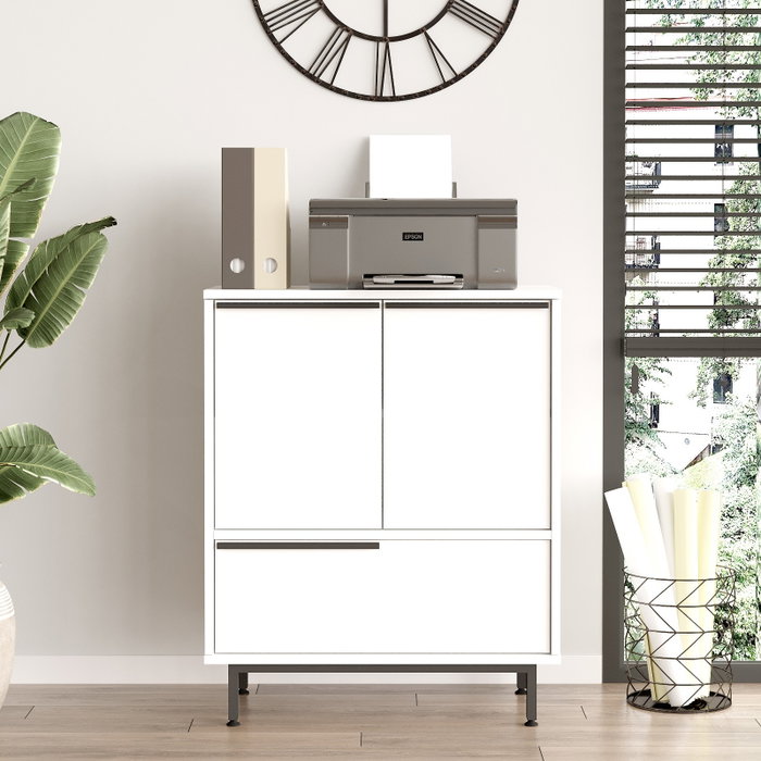 Hanah Home Armario Multiusos On8B-W Blanco